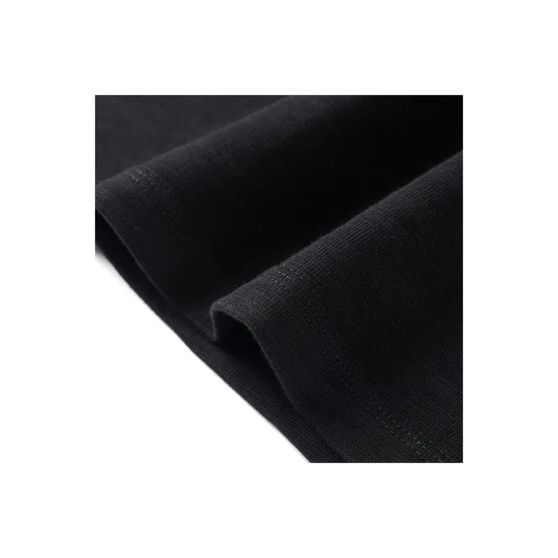 SIMWOOD T Shirts Men Washed Carbon Black-5