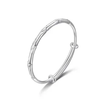 Modern Miracle 999 Fine Silver Sterling Silver Bracelets Women's