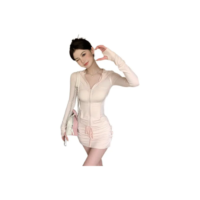 Flowers In Water Skirt Set Women's-2