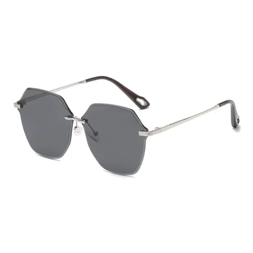 Anxious Alloy PC Irregular Shape Sunglasses Unisex