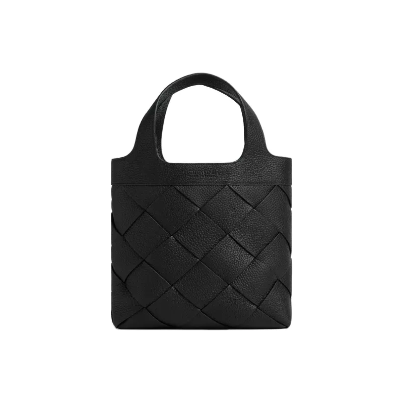 Bottega Veneta Diago Calfskin Tote Bag, Shopping Bag, Shoulder Bag, Handbag Trumpets Men's Black-0