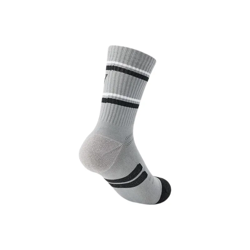 Saucony Mid Calf Socks Unisex 1 Pack Cyan Bird Gray-1