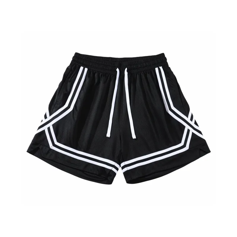 KPADB Basketball Shorts Unisex Black-0