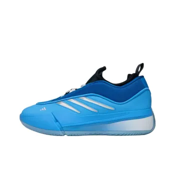 Adidas Dame 9 Anti Slip Wear Resistant Low Top Basketball Shoes Unisex Blue