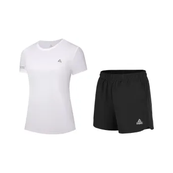 PEAK Fitness Set Women's White+Black