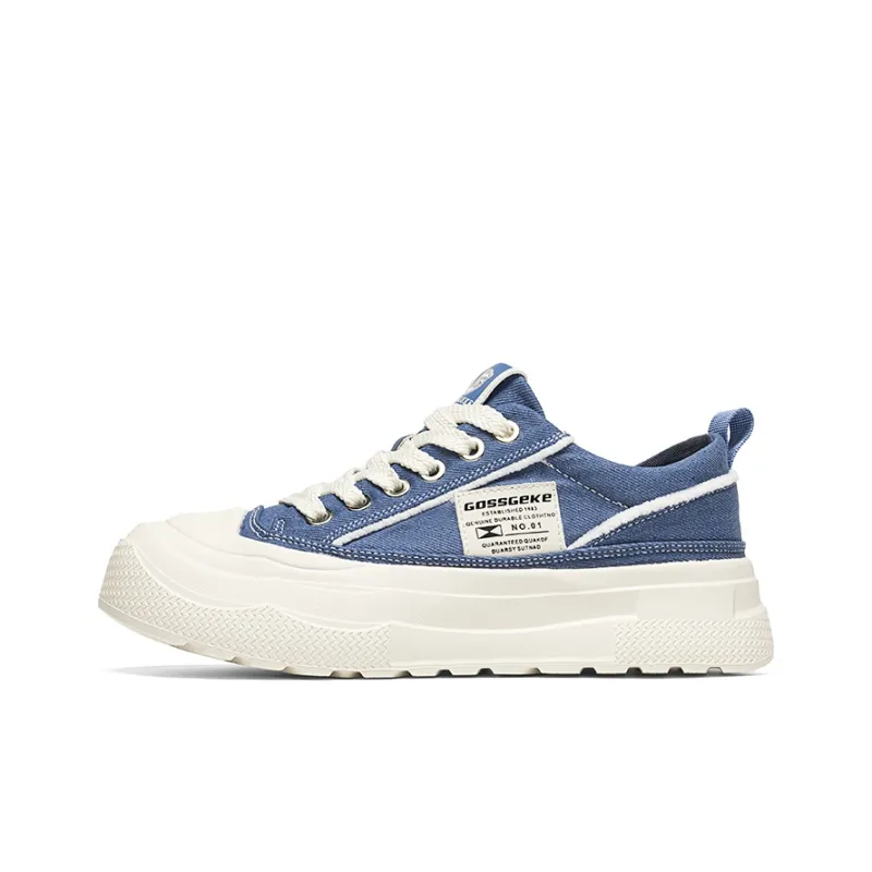 Grumpy Ram Breathable Height Increase Low Top Canvas Shoes Men's-5