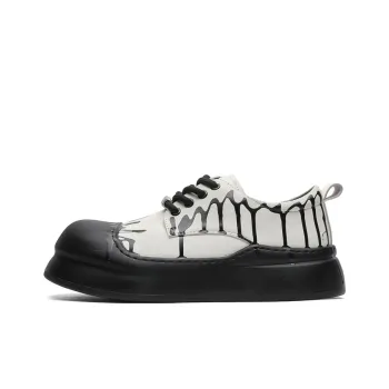 APRHE Slip Resistant, Abrasion Resistant, Lightweight, Height Increasing Low Top Skateboard Shoes Unisex