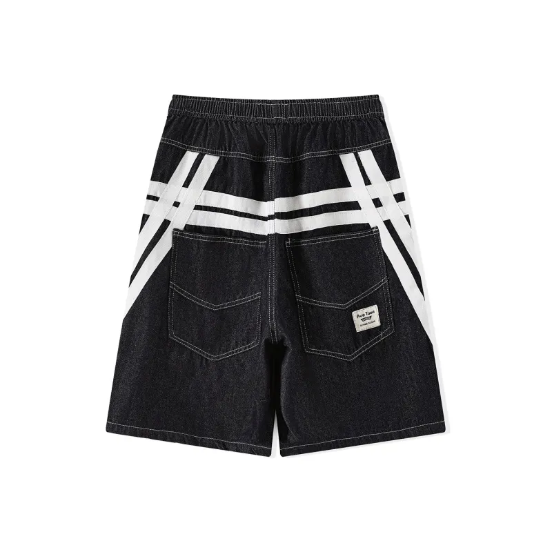 Michael Rock Denim Shorts Unisex-1