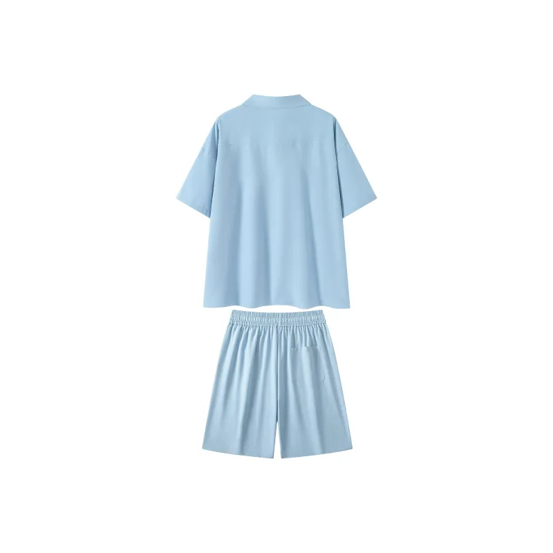 HUANQIU Shirt Matching Set Unisex-1