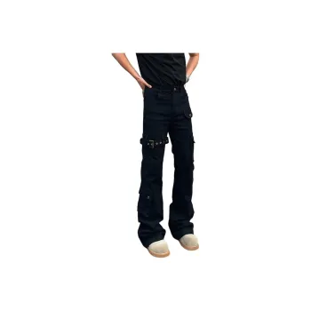 NEAR HERE Jeans Unisex Black