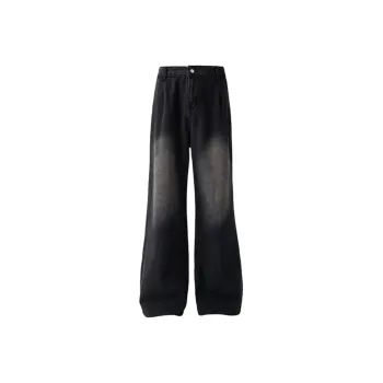 HKRXEC Jeans Men Black