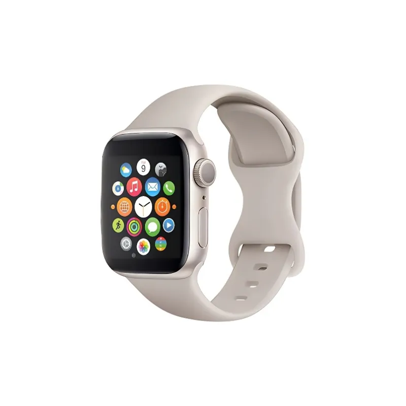 DiaYzlo Compatibility IwatchS10/S9/S8/S7/ultra/SE Apple Compatibility Watch Band Silicone Material-3