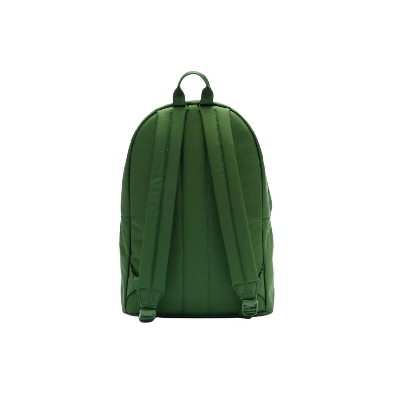 LACOSTE Polyester Backpack Unisex Green-2