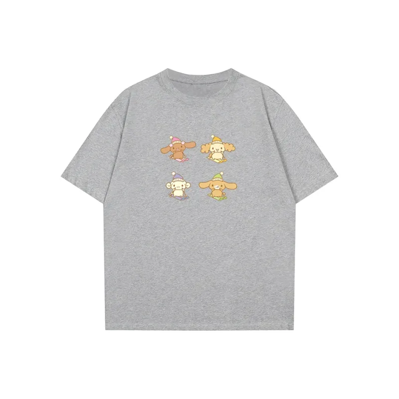 Sanrio x CINNAMOROLL Yugui Dog T Shirt Unisex-14