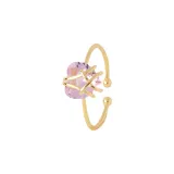 Barbie Heart Transparent Pink Ring