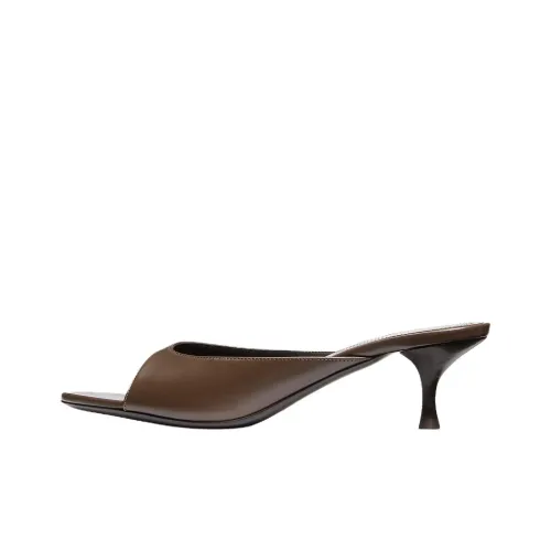 MICHAEL KORS Slide Slippers Women's Brown