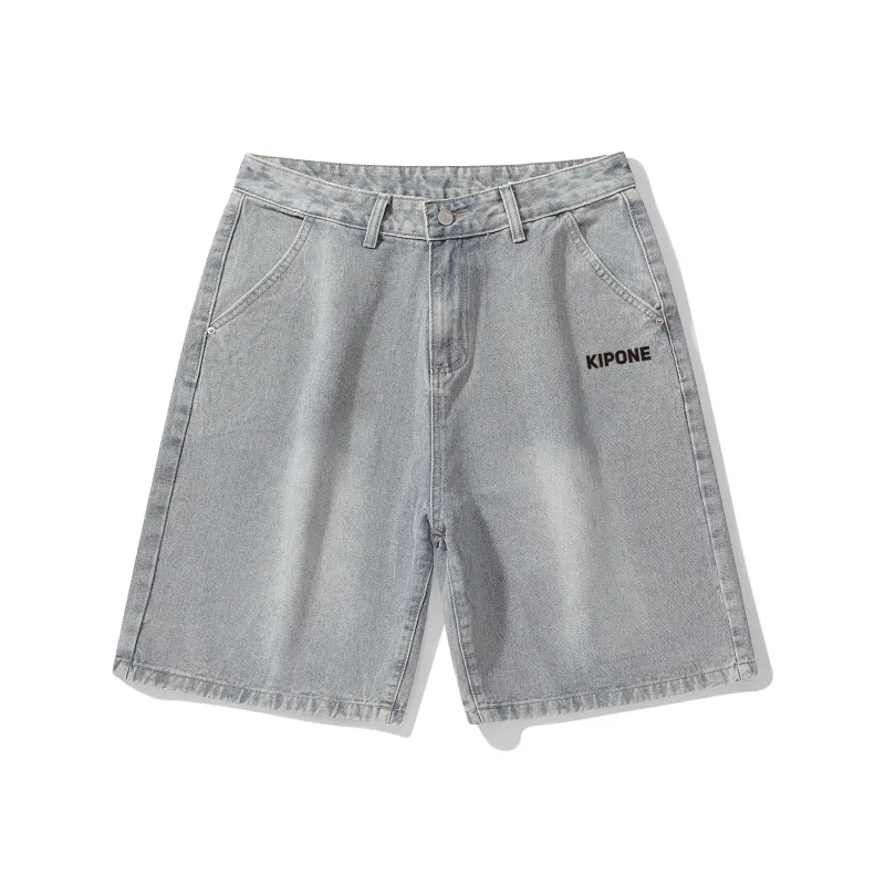 KIPONE Denim Shorts Unisex-9