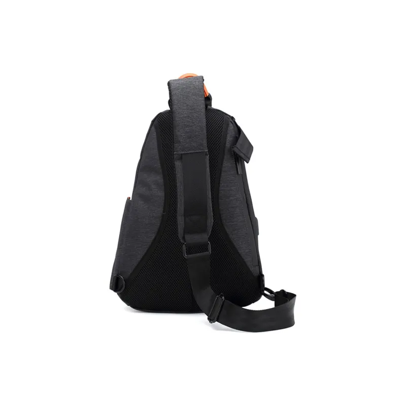 BEN SHERMAN Oxford One Shoulder Sling Bag Unisex Black-1