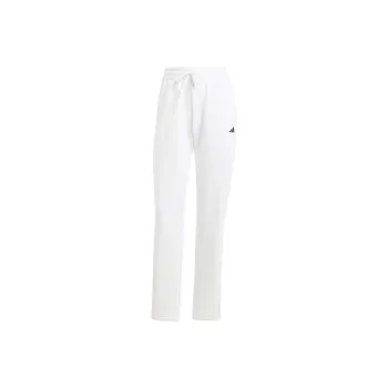Adidas Essentials Small Logo Feel Cozy Open Hem Pants Casual Pants Women's White