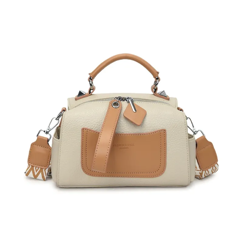 ZAVC PU One Shoulder Handbag Women's Multicolor-19