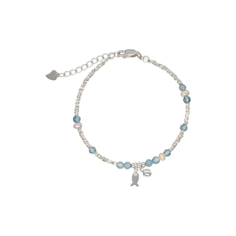 MIDNIGHT MOMENT Colored Glaze Jade Bracelets Unisex-0
