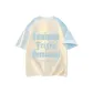 Apricot with Glacier Blue