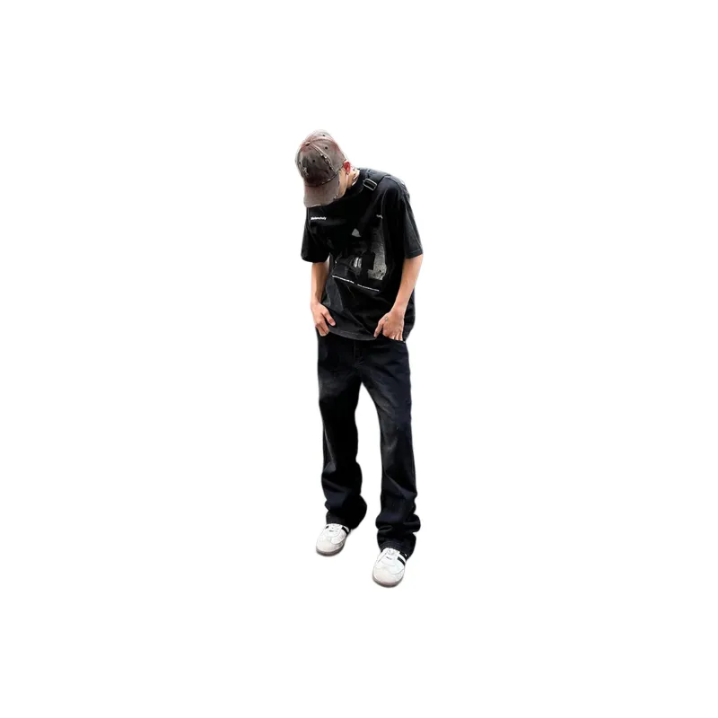 PAINT STAIN Jeans Unisex-15