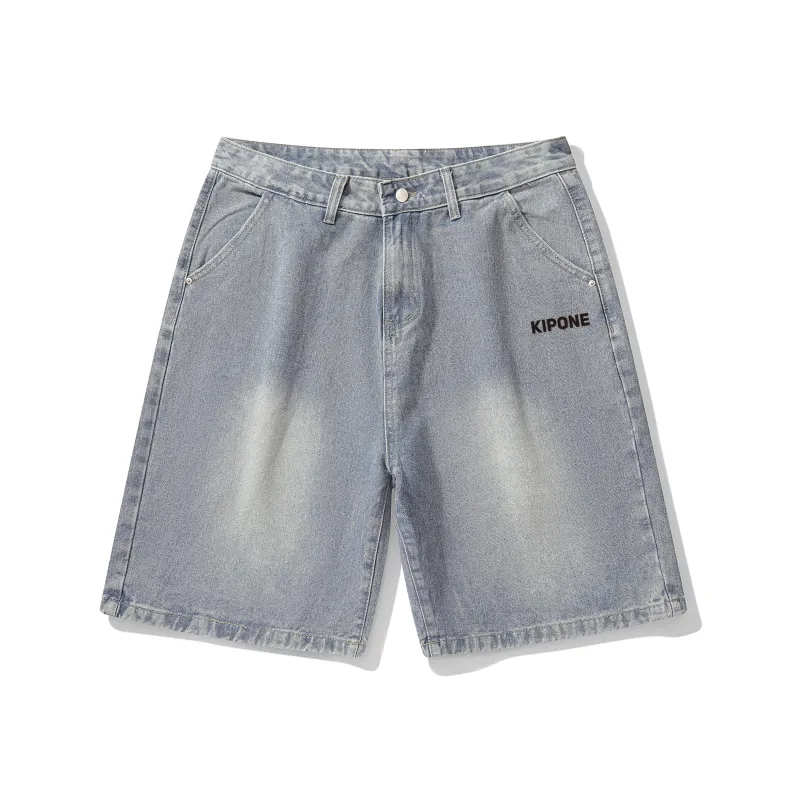 KIPONE Denim Shorts Unisex-4