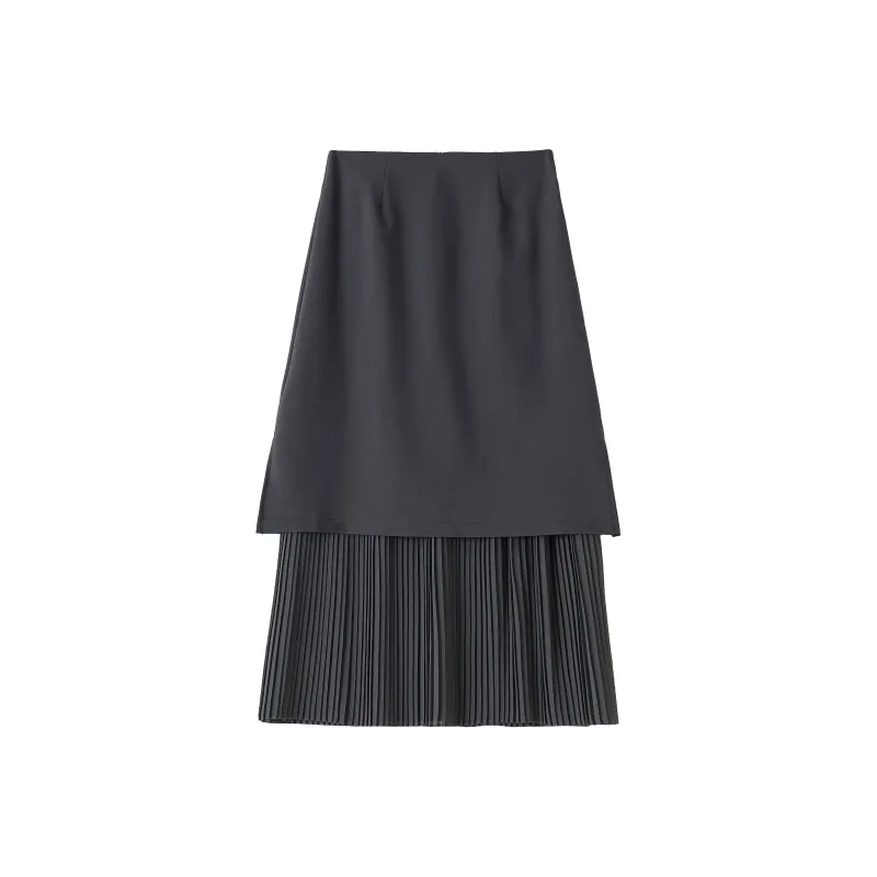 Ning Cai Yuer Casual Long Skirt Women's-7