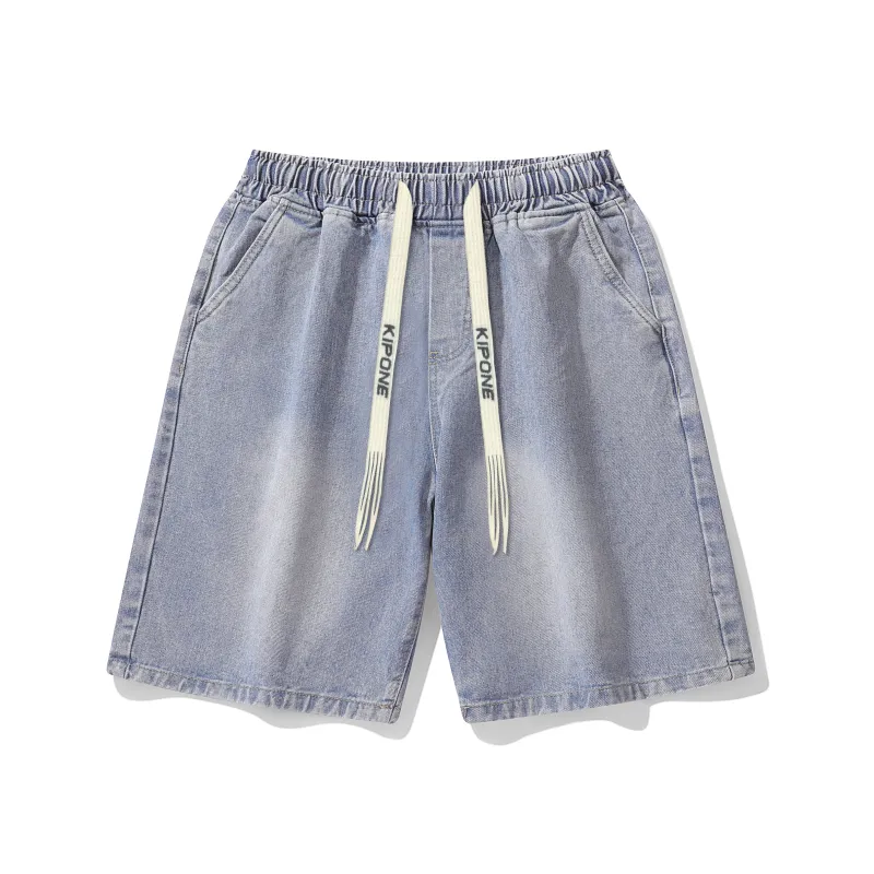 KIPONE Denim Shorts Unisex-5