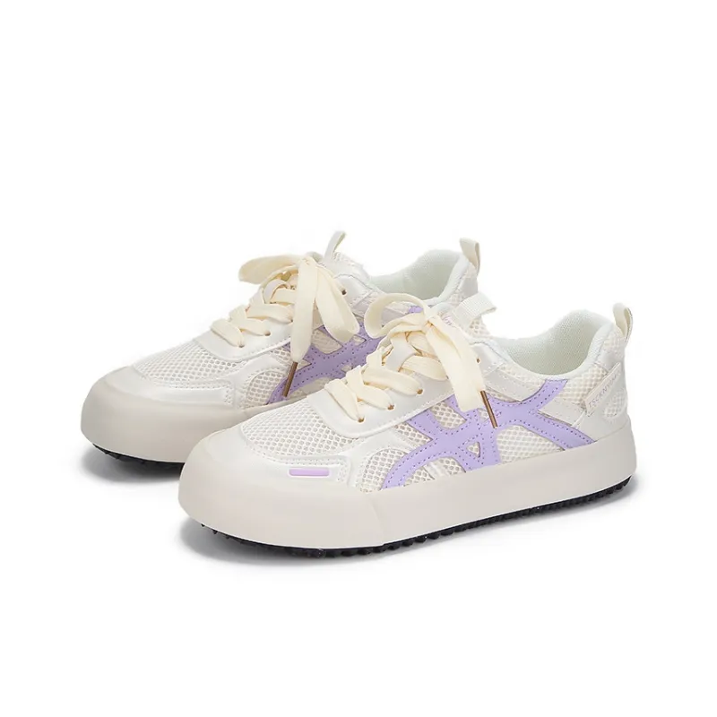 Yobn Slip Resistant And Breathable Low Top Skateboard Shoes Women's-12