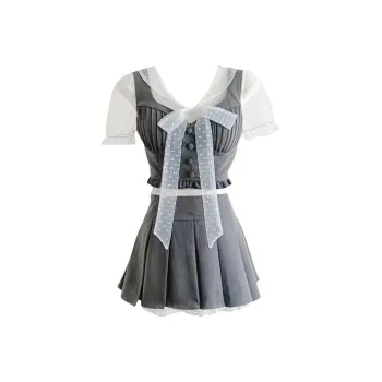 Mu Xiao Xin Two Piece Skirt Sets Women's