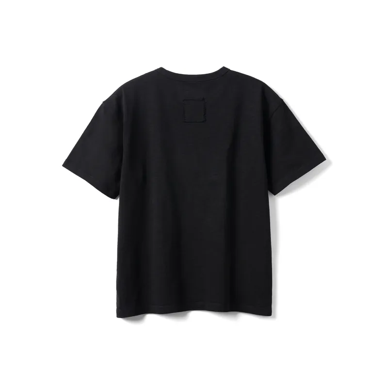 SIMWOOD T Shirts Men Washed Carbon Black-1