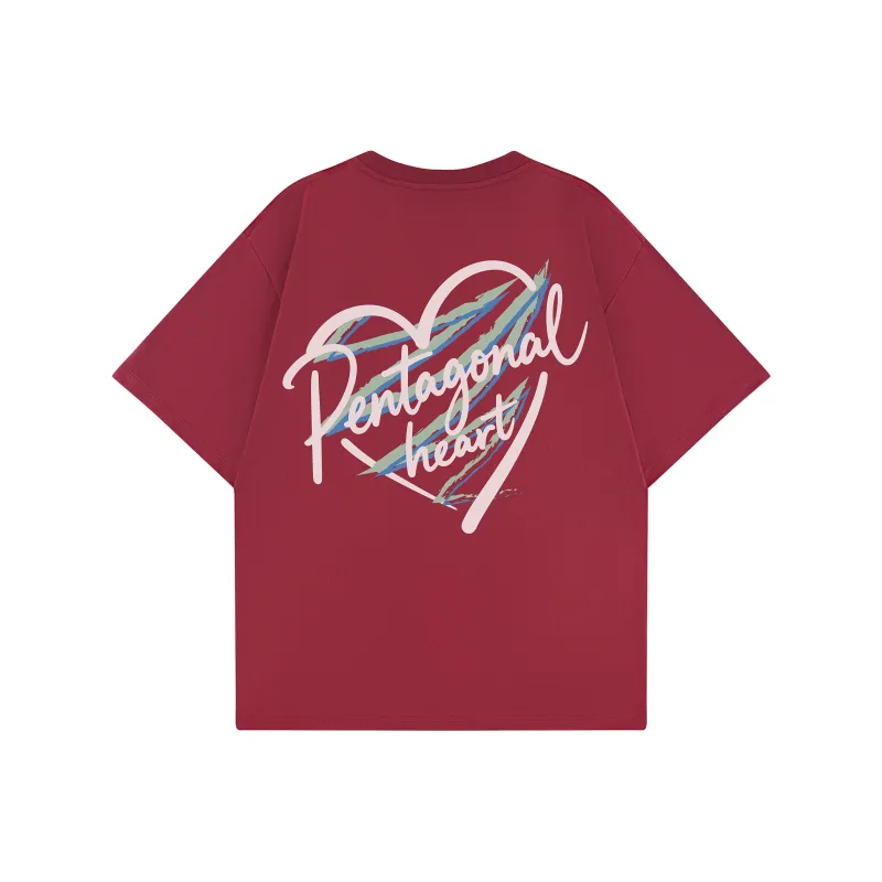 PENTAGONAL HEART T Shirt Unisex-20