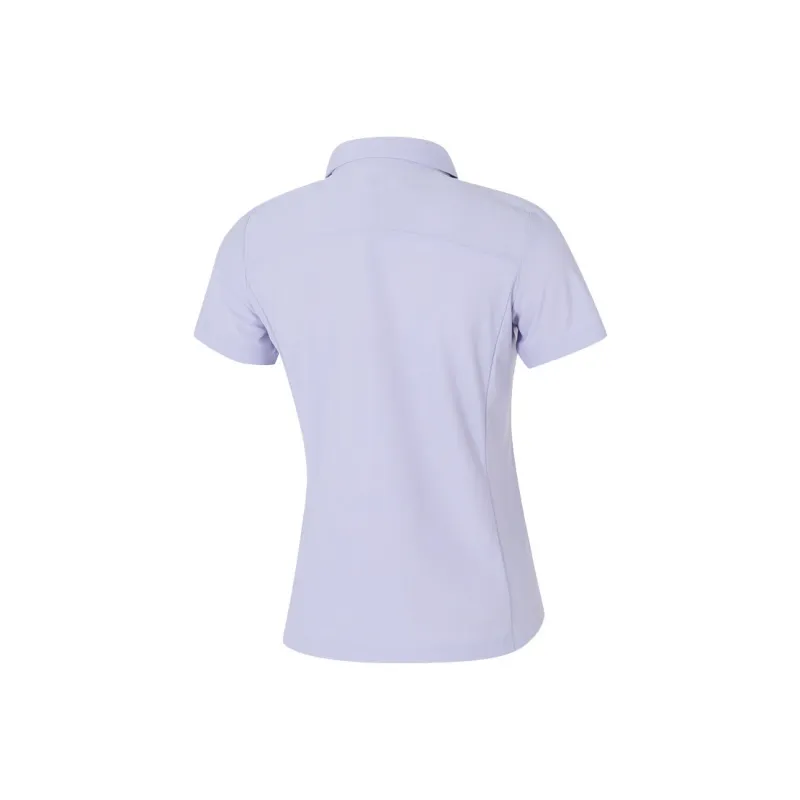 Skechers Sportlife SS25 Polo Shirt Women's Purple Heather/0494-1