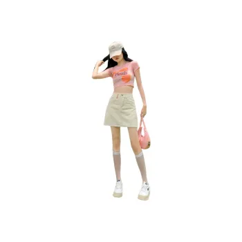 7 SEVFUN Denim Short Skirts Women's