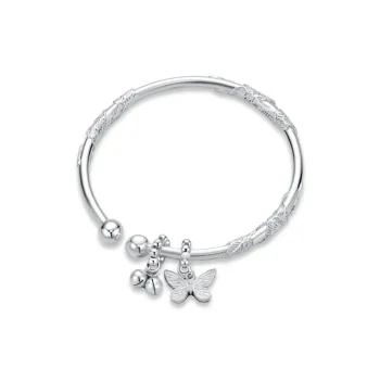 CUTE DAME S999 Fine Silver Sterling Silver Bracelets Women's