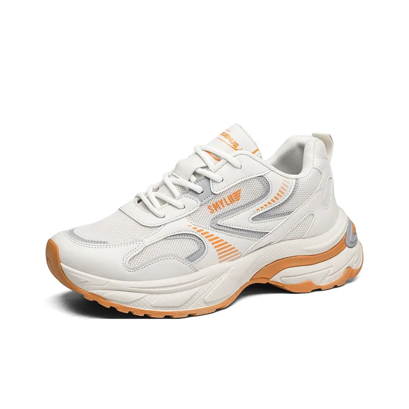 ROBINHOOD Cushioning, Slip Resistant, Abrasion Resistant, Coverage, Support Low Top Chunky Sneakers Men's-14