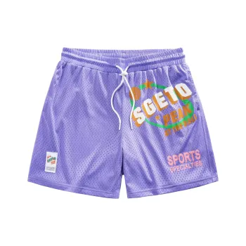 KPADB Basketball Shorts Unisex Purple