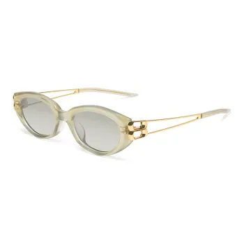 BOELEO Plate Frame Cat Eye Sunglasses Unisex
