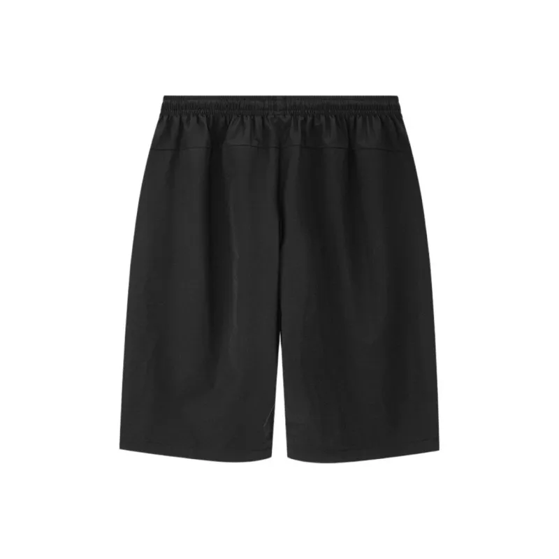 Erke Variety Training Collection Casual Shorts Men's Jet Black-1