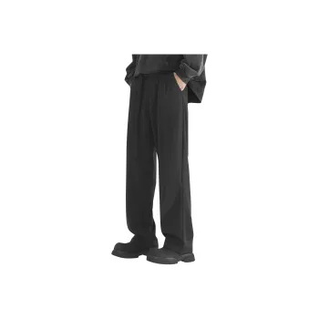 ZWWWZ Suit Trousers Unisex Black