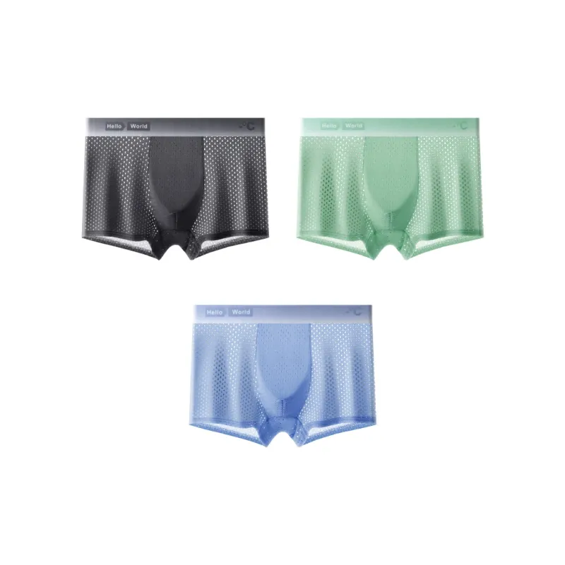 PLANDOO Underpants Men's 3 Pack-10