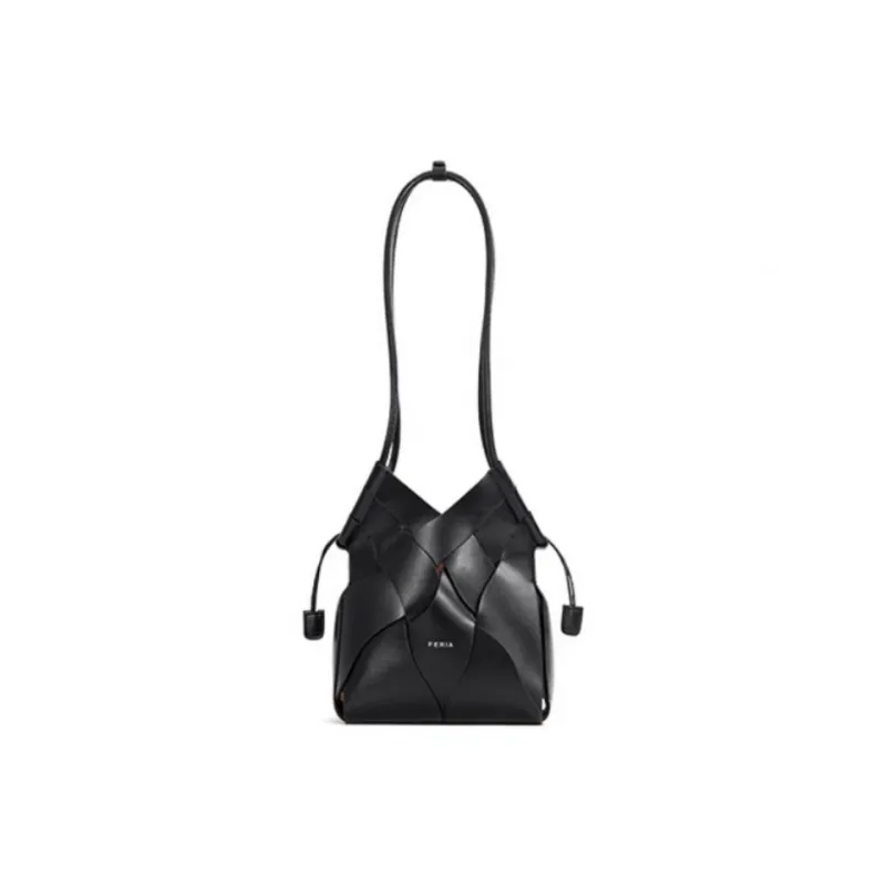 OCTSUI PU Shoulder Bag Women's Lime Yellow/Beige Gray/Black-6