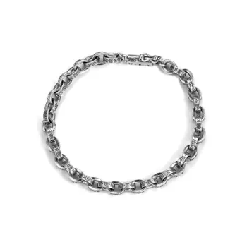 Quarqor S925 Silver Bracelets Men's