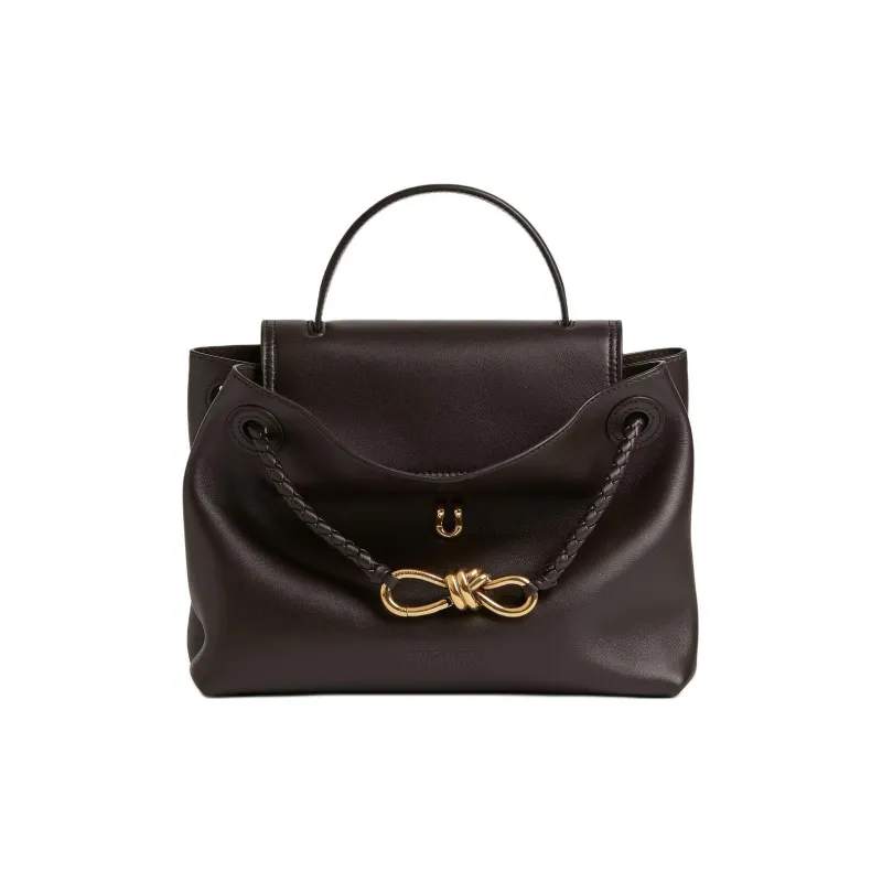 Bottega Veneta Calfskin Shoulder Bag, Crossbody Bag, Handbag Trumpets Women's Candy Color-1