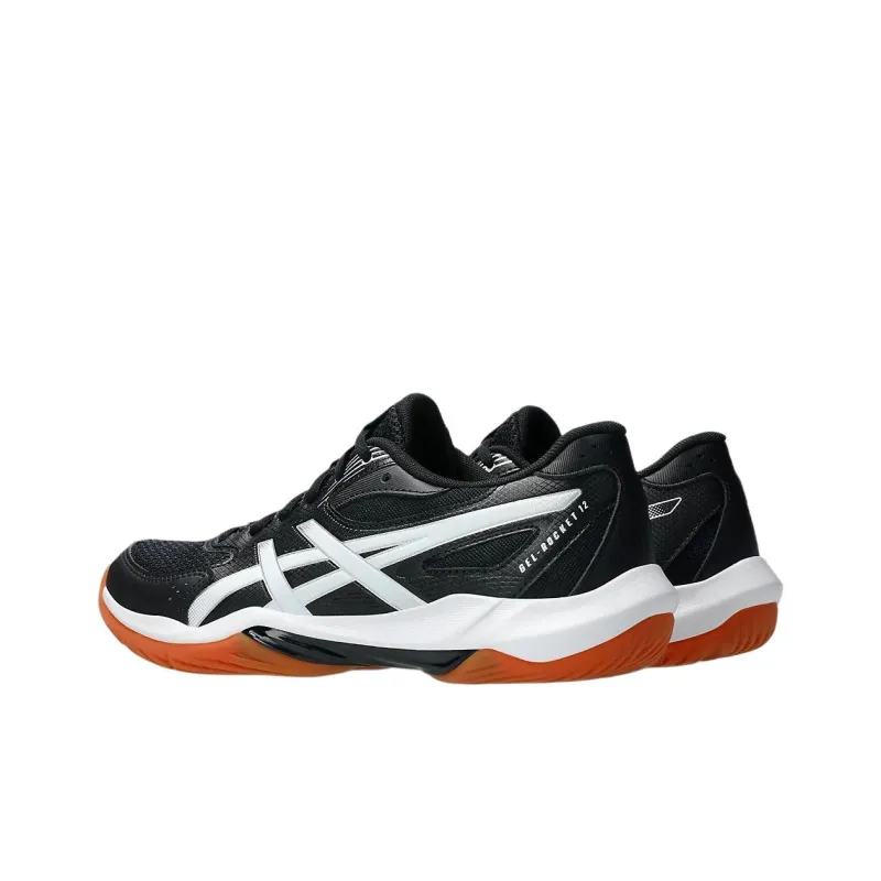 Asics Gel Rocket 12 Black White Women's-3