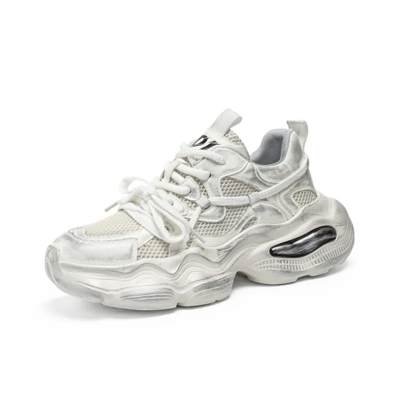 ROBINHOOD Slip Resistant, Abrasion Resistant, Breathable, Lightweight Low Top Chunky Sneakers Men's Box Included-2