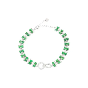 CUIYURIJI Ice Glutinous Jadeite Bracelets Women's