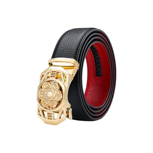 MILLIE'S Cow Leather Belts Men's Width 3.5cm